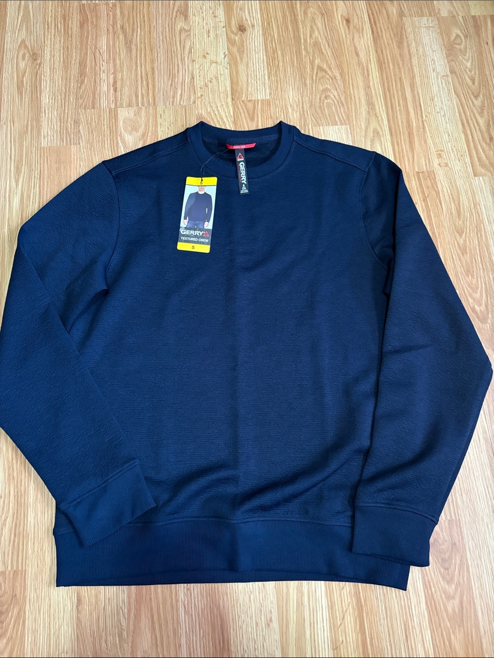 Gerry Weber Dark Navy Crewneck Sweater - Men's Classic Pullover